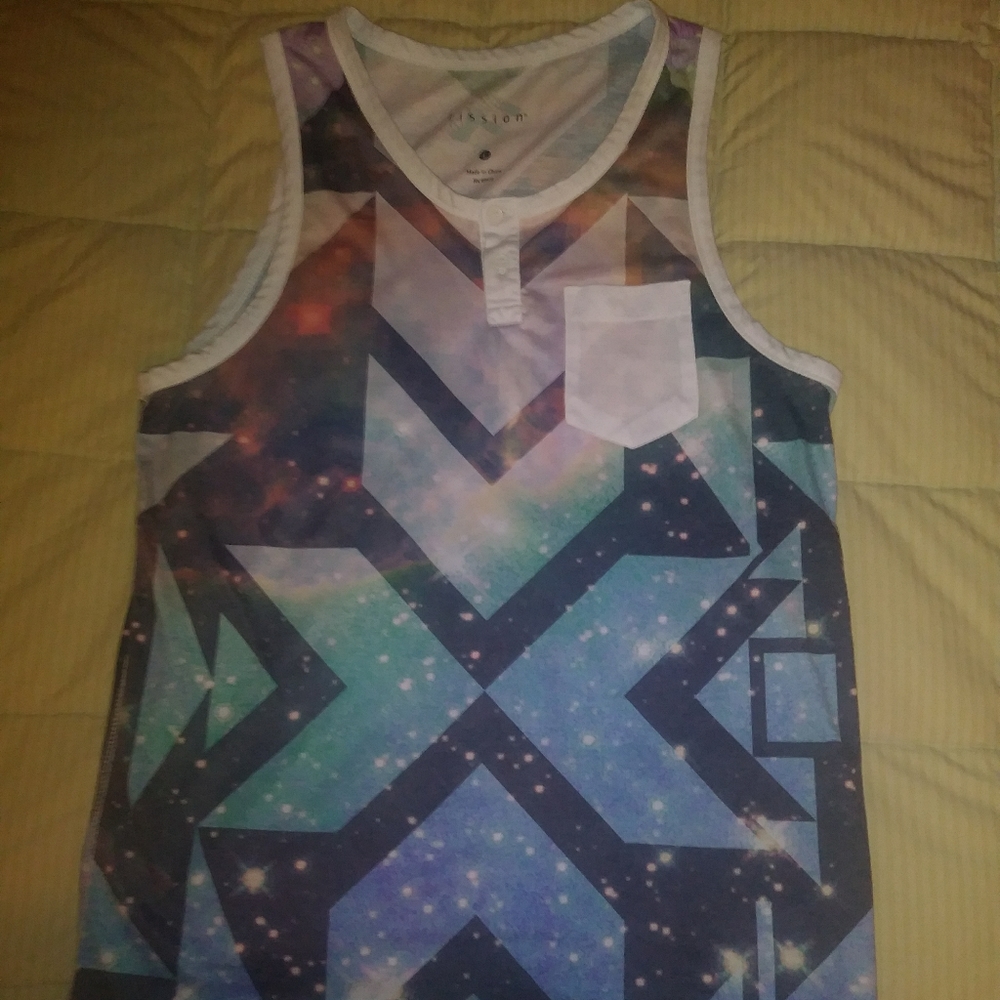 Fun "Galaxy" Racerback Tank